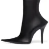 Witch 110 mm stövletter ”Black Sheepskin” 747603WBCW01000