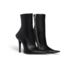 Witch 110 mm stövletter ”Black Sheepskin” 747603WBCW01000