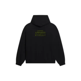 Worldwide Logo Popover-luvtröja ”Black Yellow” 674986TLVA71361