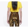 X-Rated Small Slim Fit kortärmad gul 612964TIVA71802