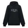 XXXL Oversized luvtröja med dragkedja ”Black White” 713677TNVD91070