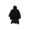 XXXL T-shirt med lappar och luvtröja, oversized ”Black” 720406TNVD91070