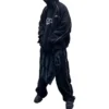 XXXL T-shirt med lappar och luvtröja, oversized ”Black” 720406TNVD91070